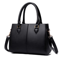 Womens Commuter Soft Leather Large-Capacity Crossbody Shoulder Bag