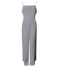 Sleeveless Top Pearl Sling Wide Leg Jumpsuit