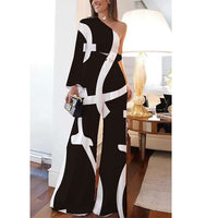 Wholesale Two Piece Suit Sleeve Lace Jumpsuit