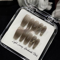 Gentle Elegant Handmade Wear Nail Tip Light Luxury Pure Handmade High Quality