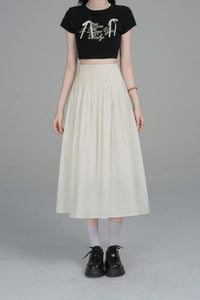 Mid Length Sweet Slim-fit Womens Skirt