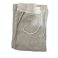 Comfortable Fleece-Lined Striped Jogger Pants