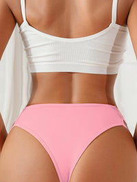 Thin Low Waist Silver Ribbon Thin Breathable Traceless Underwear