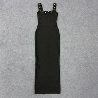 Floral Beaded Elegant Womens Bandage Dress