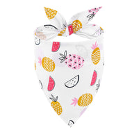 New Pet Triangle Summer Fruit Dog Saliva Towel