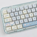 Suitable For Small Cat MOA Height Keycap Cute Meow Block Sublimation