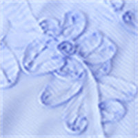 Textured Striped Plate Floral Poplin Long Sleeve Shirt