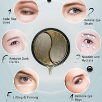 Black Pearl Eye Mask With Gel Crystal Moisturizing