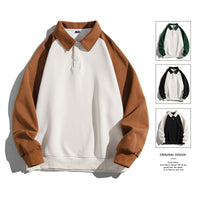 Autumn New Long Sleeve Top Coat All-match Bottom Lapel Sweater