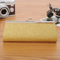 Long Wallet With Metal Clip Creative Chain Tote