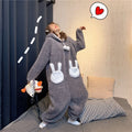 Cute Ears Long-sleeved One-piece Loungewear