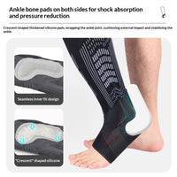 Sports Calf And Ankle Compression Bandages For Fitness Compression Running