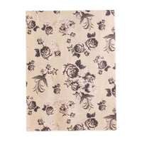 Cashmere-like Tassel Shawl Rose Print Cold-proof Warm Scarf