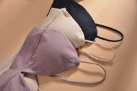 Seamless Triangle Cup Underwear Outer Chest Thin Beautiful Back
