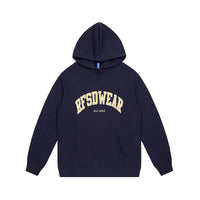 Paste Cloth Embroidery Velvet Padded Loose Hooded Sweater