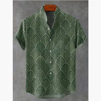 Digital 3D Short-sleeved Beach Sports Top