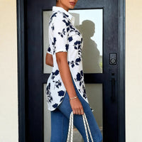 Fashionable Printed Women's Top