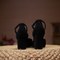 Women's All-match Casual Large Size Hollow High Heels