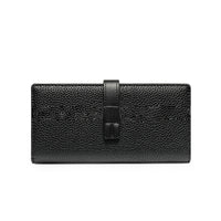Fashion Contrast Color Wallet 20 Discount Card Bag Long Label