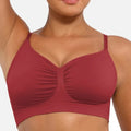 Wireless Supportive Shaping Bra With Adjustable Shoulder Straps