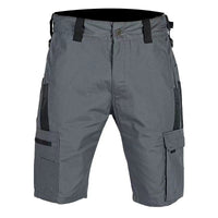 Beetle Elastic Waist Multifunctional Camouflage Shorts