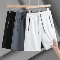 Fashion Ice Silk Men's Loose All-matching Pants