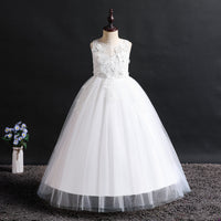 Princess Dress With Embroidered Sleeveless Long Tassel