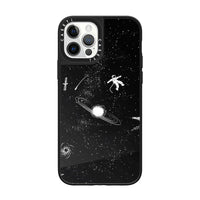Ins Wind White Flower Astronaut Mobile Phone Case