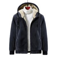 Cashmere Hooded Sweater Men's Cashmere Coat