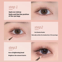 Stereoscopic Star Eyes Double Headed Silkworm Pen