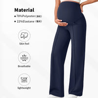 Maternity Belly Support Straight Leg Pants