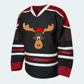 Sex Black And Red Ice Hockey Clothing Loose Design