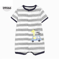 Cotton Baby Short Sleeve One Piece Romper