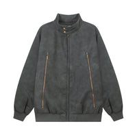 Biker's Leather Jacket Men's Punk