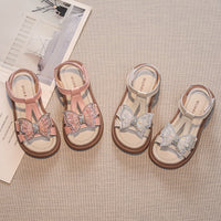 Girls' Fashion All-matching Baby Bowknot Shoes