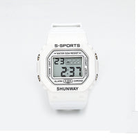 Waterproof Luminous Small Square Student Electronic Watch