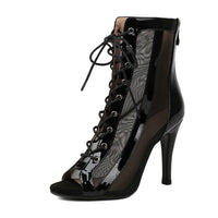 Peep Toe Strap Jazz High Heels