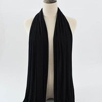 Solid Color Rayon Jersey Women's Scarf Mercerized Cotton Modal Kerchief