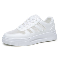 Breathable Platform Light White Shoes Women's Mesh Casual Sneaker