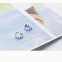 Women's Fashion S925 Silver Leaves Simple Ear Clip