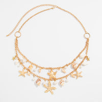 Beach Shell Tassel Body Chains Bohemian Holiday Big Starfish