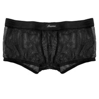 Men's Underwear Mesh Breathable Boxers Transparent