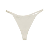 Low Waist Ice Silk Seamless T-back Female Cotton Crotch T-back