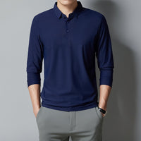 Plus-size Business-casual Stretch Slim-fit Shirt