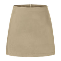 European And American-style Fashionable Lined Suit Skirt For Women
