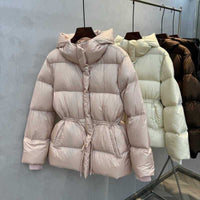 Womens Stylish Minimalist Slimming Cotton Padded Jacket