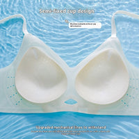 Ultra-Thin Large Chest And Small Breathable Underwired Bra