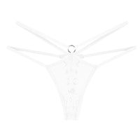 Women's Thin Strap Sexy And Breathable Comfortable Lace T-back Low Waist Panties Women