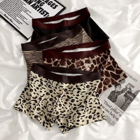 Leopard Print Purified Cotton Men's Underwear Individual Breathable Trend