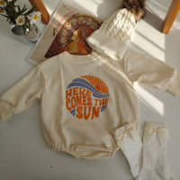 Spring And Autumn Baby Long Sleeve Loose Romper Sweater